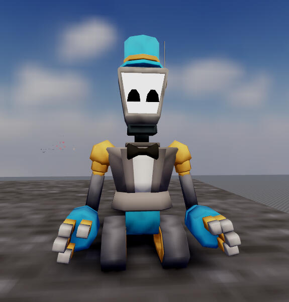 TFAI, one of my characters that I modelled in Blender.